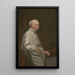 Dr David Hayes Agnew - Thomas Eakins — inramlat konstverk på väggen