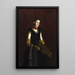 Letitia Wilson Jordan - Thomas Eakins — inramlat konstverk på väggen