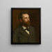 Louis Husson - Thomas Eakins — inramlat konstverk på väggen