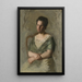 Madame William Shaw Ward - Thomas Eakins — inramlat konstverk på väggen