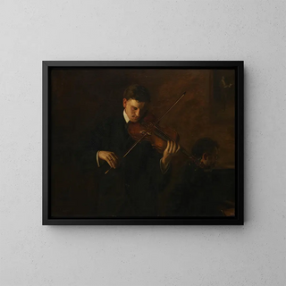 Musique - Thomas Eakins — inramlat konstverk på väggen