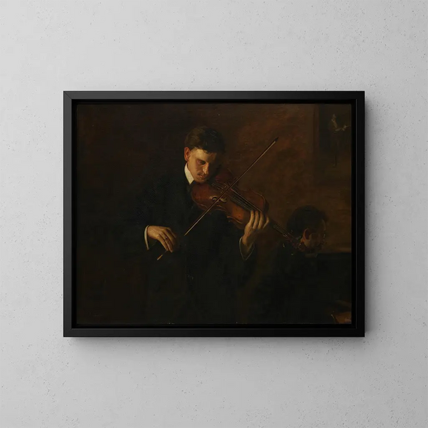 Musique - Thomas Eakins — inramlat konstverk på väggen