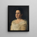 fru Matilda Searight - Thomas Eakins — inramlat konstverk på väggen