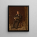 Robert M. Lindsay - Thomas Eakins — inramlat konstverk på väggen