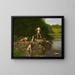 Natation - Thomas Eakins — inramlat konstverk på väggen