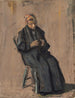 Le chaperon - Thomas Eakins — vy av konstverket