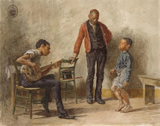 La leçon de danse - Thomas Eakins — vy av konstverket