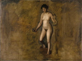 Le modèle de William Rush - Thomas Eakins — vy av konstverket