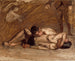 Lutteurs - Thomas Eakins — vy av konstverket