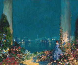 Thomas Edwin Mostyn - An Enchanted Evening Venice.webp