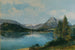 Le lac Altaussee avec le Dachstein - Thomas Ender — vy av konstverket