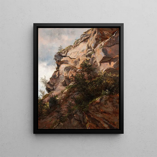 Thomas Fearnley - Rock at Berchtesgaden.webp