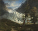 Le glacier de Grindelwald - Thomas Fearnley — vy av konstverket