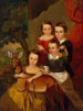 Portrait des enfants Jones de Galveston - Thomas Flintoff — vy av konstverket