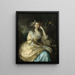 Frances Susanna Lady de Dunstanville - Thomas Gainsborough — inramlat konstverk på väggen