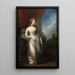 Georgiana Duchess of Devonshire - Thomas Gainsborough — inramlat konstverk på väggen