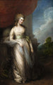Georgiana Duchess of Devonshire - Thomas Gainsborough — vy av konstverket