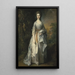 Maria Lady Eardley 1743 1794 - Thomas Gainsborough — inramlat konstverk på väggen