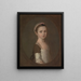 Mademoiselle Susanna Gardiner - Thomas Gainsborough — inramlat konstverk på väggen
