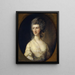 Mme John Taylor - Thomas Gainsborough — inramlat konstverk på väggen