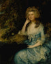fru William Tennant och Mary Wylde sittande i ett landskap - Thomas Gainsborough — vy av konstverket