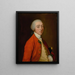 porträtt av Robert Price, riddare av Foxley - Thomas Gainsborough — inramlat konstverk på väggen