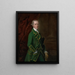 porträtt av John Campbell, vicomte Glenorchy - Thomas Gainsborough — inramlat konstverk på väggen