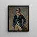 Porträtt av prins Ernest-Auguste 1771-1851, senare kung av Hannover - Thomas Gainsborough — inramlat konstverk på väggen