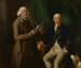 William Anne Hollis, 4:e earl av Essex, som visar en skål till Thomas Clutterbuck från Watford - Thomas Gainsborough — vy av konstverket