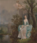 Portrait av en kvinna - Thomas Gainsborough — vy av konstverket