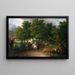 Route du marché - Thomas Gainsborough — inramlat konstverk på väggen