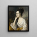 Sarah Rowlls Tchad - Thomas Gainsborough — inramlat konstverk på väggen