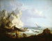 Strand med fiskare - Thomas Gainsborough — vy av konstverket
