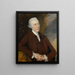 Sir George Scott Chad baronett de Thursford - Thomas Gainsborough — inramlat konstverk på väggen