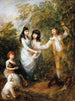 Les Enfants de Marsham - Thomas Gainsborough — vy av konstverket