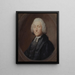 Le Révérend Samuel Uvedale - Thomas Gainsborough — inramlat konstverk på väggen