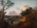 Vy i Suffolk - Thomas Gainsborough — vy av konstverket