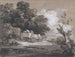 landskapsbild med skog, vagn och figurer - Thomas Gainsborough — vy av konstverket
