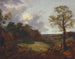 Landskapslandskap med en stuga och en herde - Thomas Gainsborough — vy av konstverket