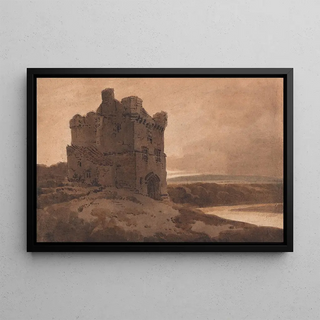 Thomas Girtin - A Border Tower.webp
