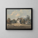 Chalfont Lodge, Buckinghamshire - Thomas Girtin — inramlat konstverk på väggen