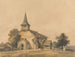 kyrkan i kapellet, Surrey - Thomas Girtin — vy av konstverket