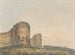 Château de Pevensey, Sussex - Thomas Girtin — vy av konstverket