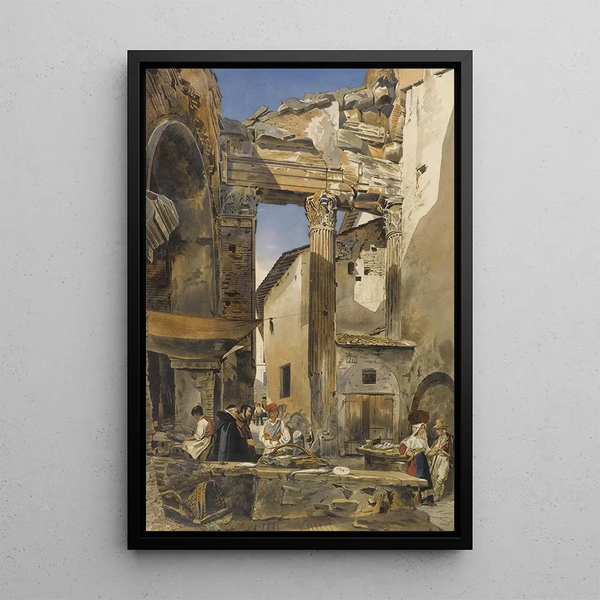 Thomas Hartley Cromek - The Fish Market Rome.webp