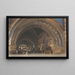 L'intérieur de la basilique inférieure de Saint François d'Assise - Thomas Hartley Cromek — inramlat konstverk på väggen