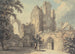 Les Ruines de l'abbaye de Leiston - Thomas Hearne — vy av konstverket