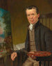 Edward Hicks målar det fridfulla riket - Thomas Hicks — vy av konstverket