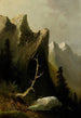Rocher indien Montagnes Bleues - Thomas Hill — vy av konstverket