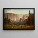 Yosemite - Thomas Hill — inramlat konstverk på väggen