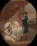 Le brahmane confie sa fille Coraly aux soins de Blandford - Thomas Kirk — vy av konstverket